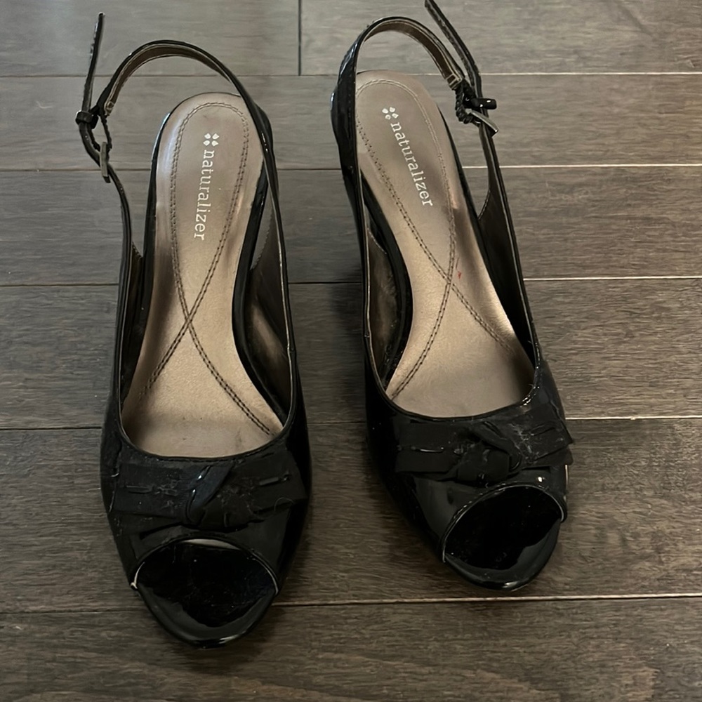 black heels
